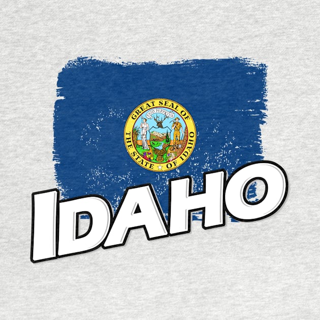 Idaho flag by PVVD